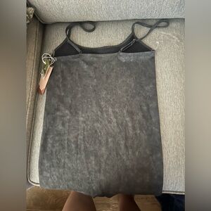 Romper, dark grey charcoal